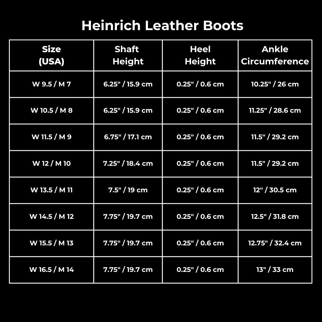 Black Leather Viking Ankle Boots | Four-String Adjustment