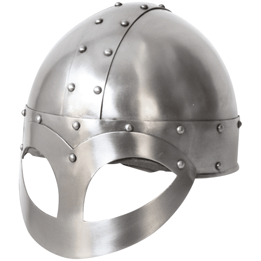 Steel Viking Face Guard Helmet | Medieval Combat Gear