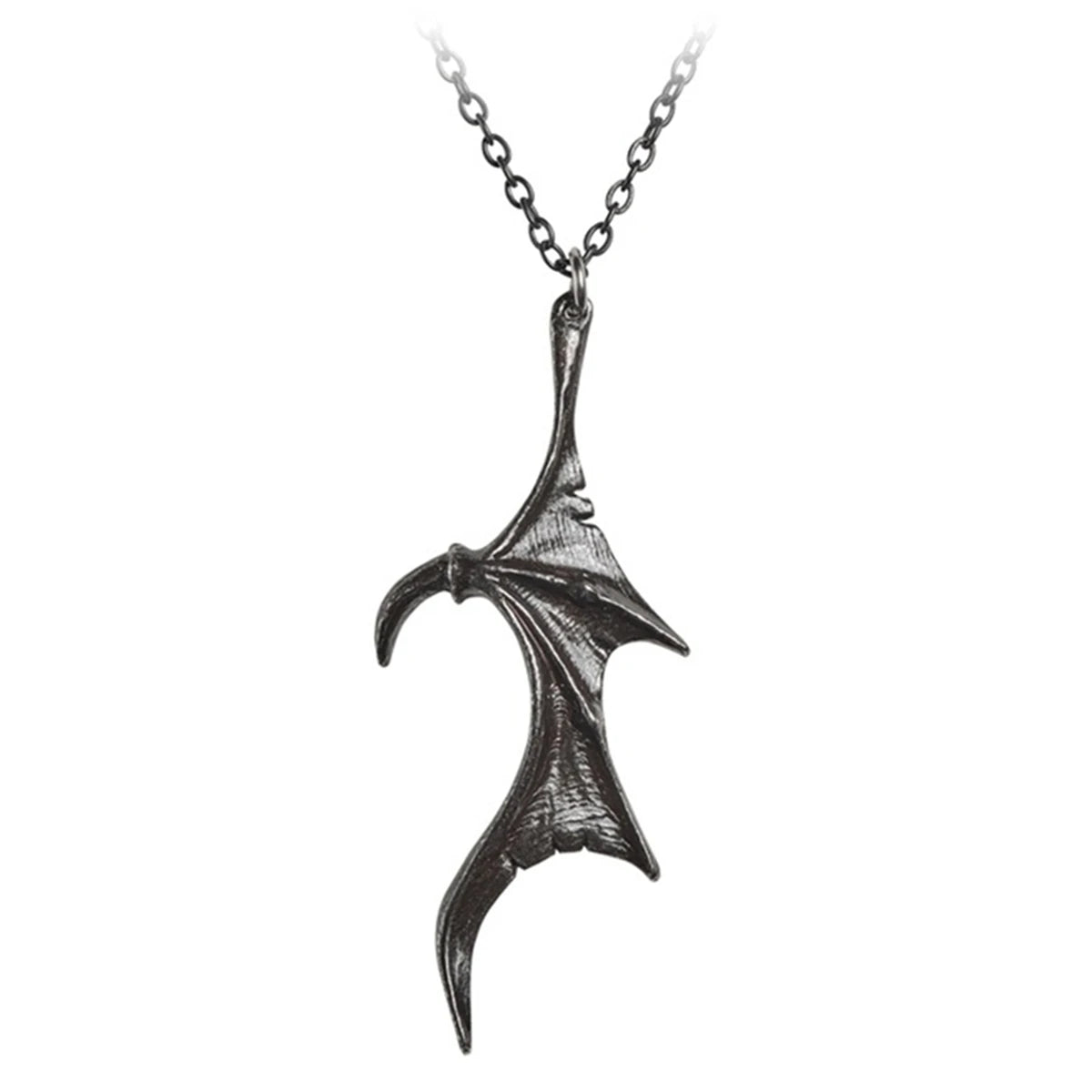 Viking Dragon Necklace 2pc Couples Dragon Wings Heart