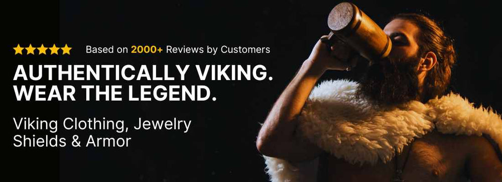 Authentic Viking Clothing, Armor, Shields & Jewelry