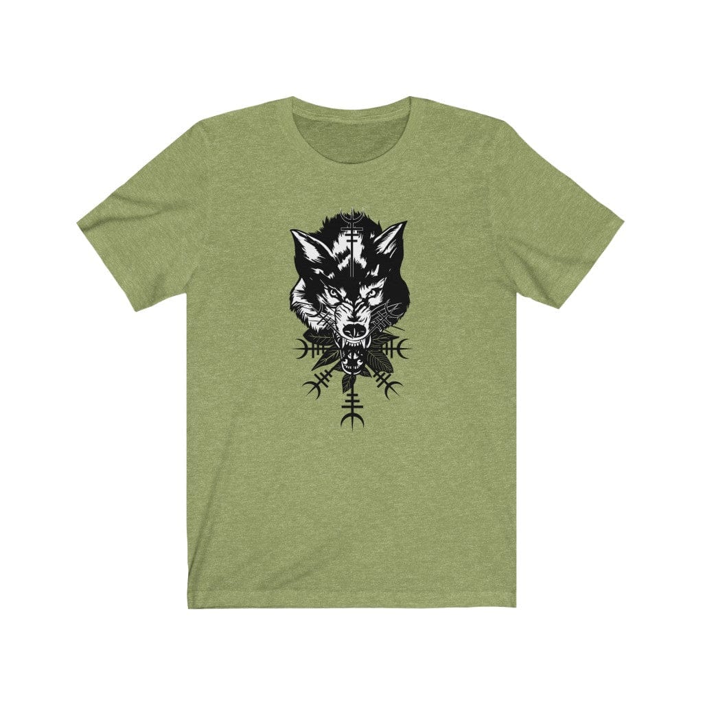 Fenrir Helm of Awe Viking Shirt