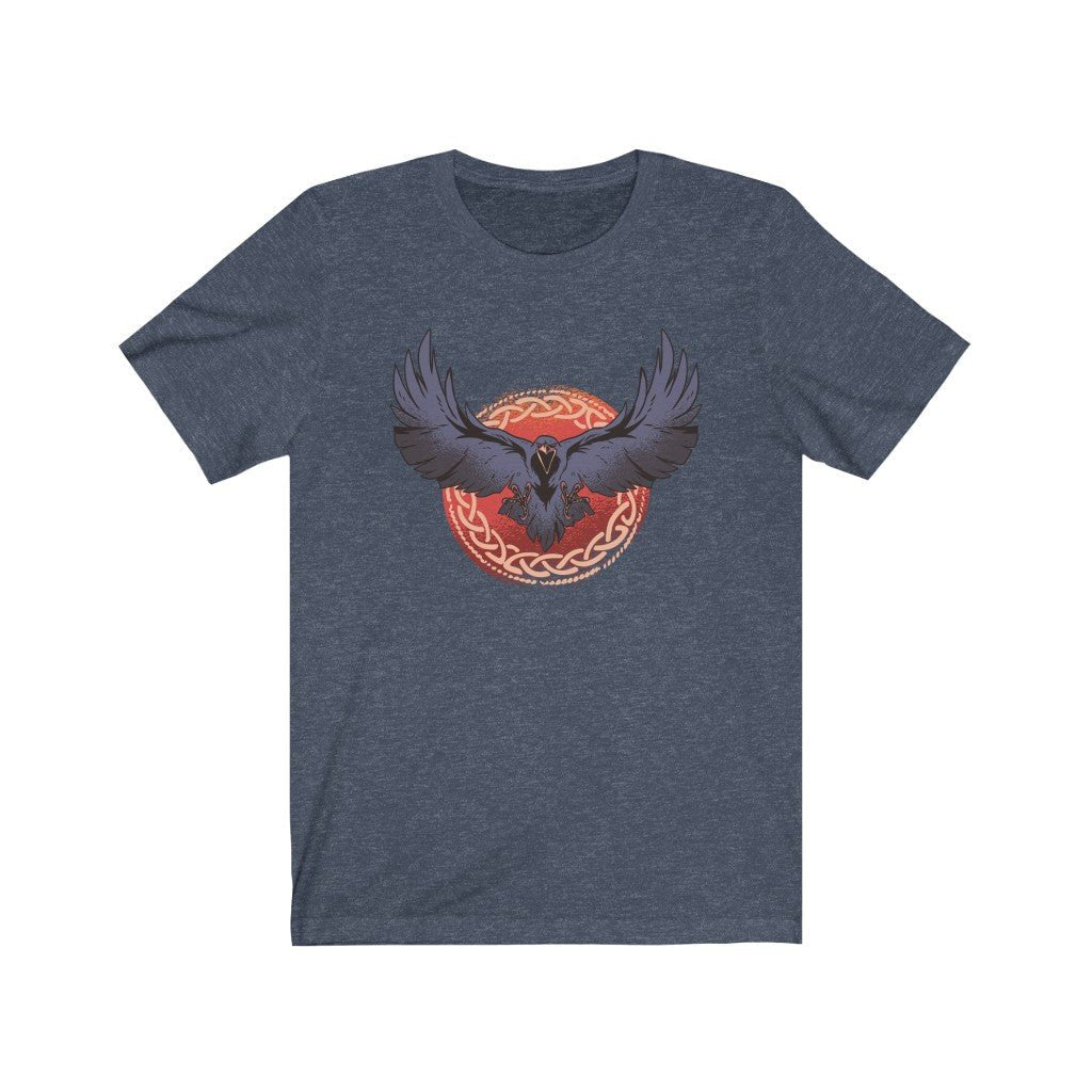 Raven Familiar Viking T-Shirt