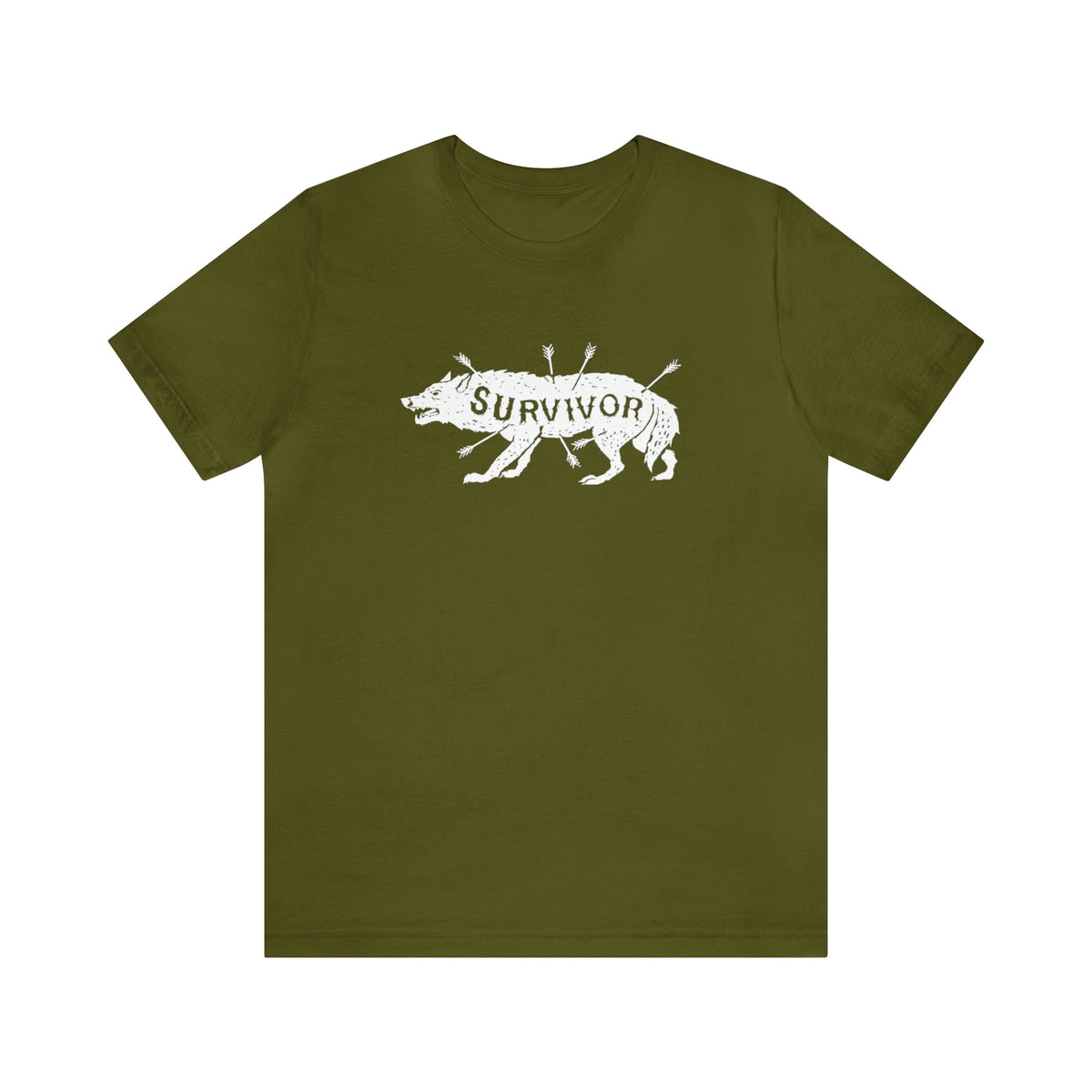 Survivor Wolf Totem Viking T-Shirt